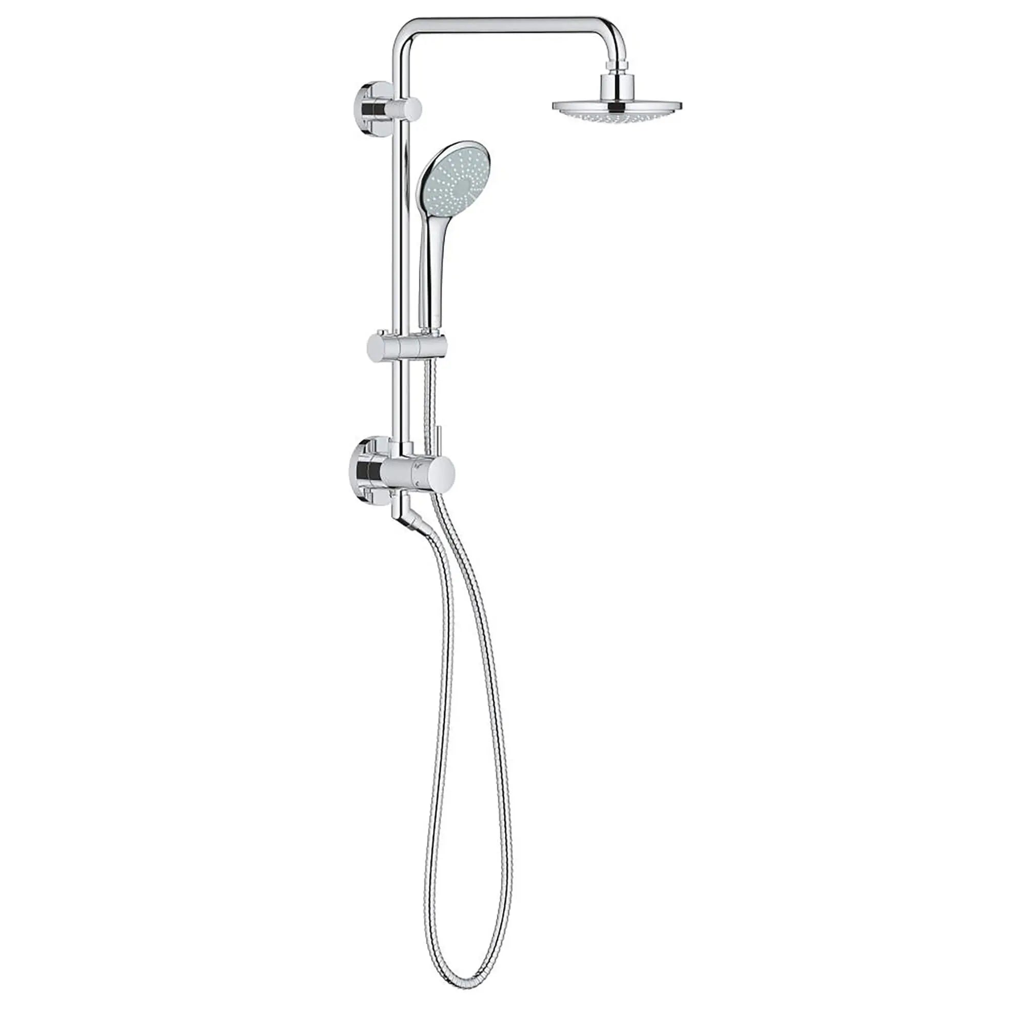 160 Shower System, 2.5 gpm // GROHE STARLIGHT CHROME // 13874_26192000-Retro-Fit_160-Shower_System_0_CDNwebp.webp