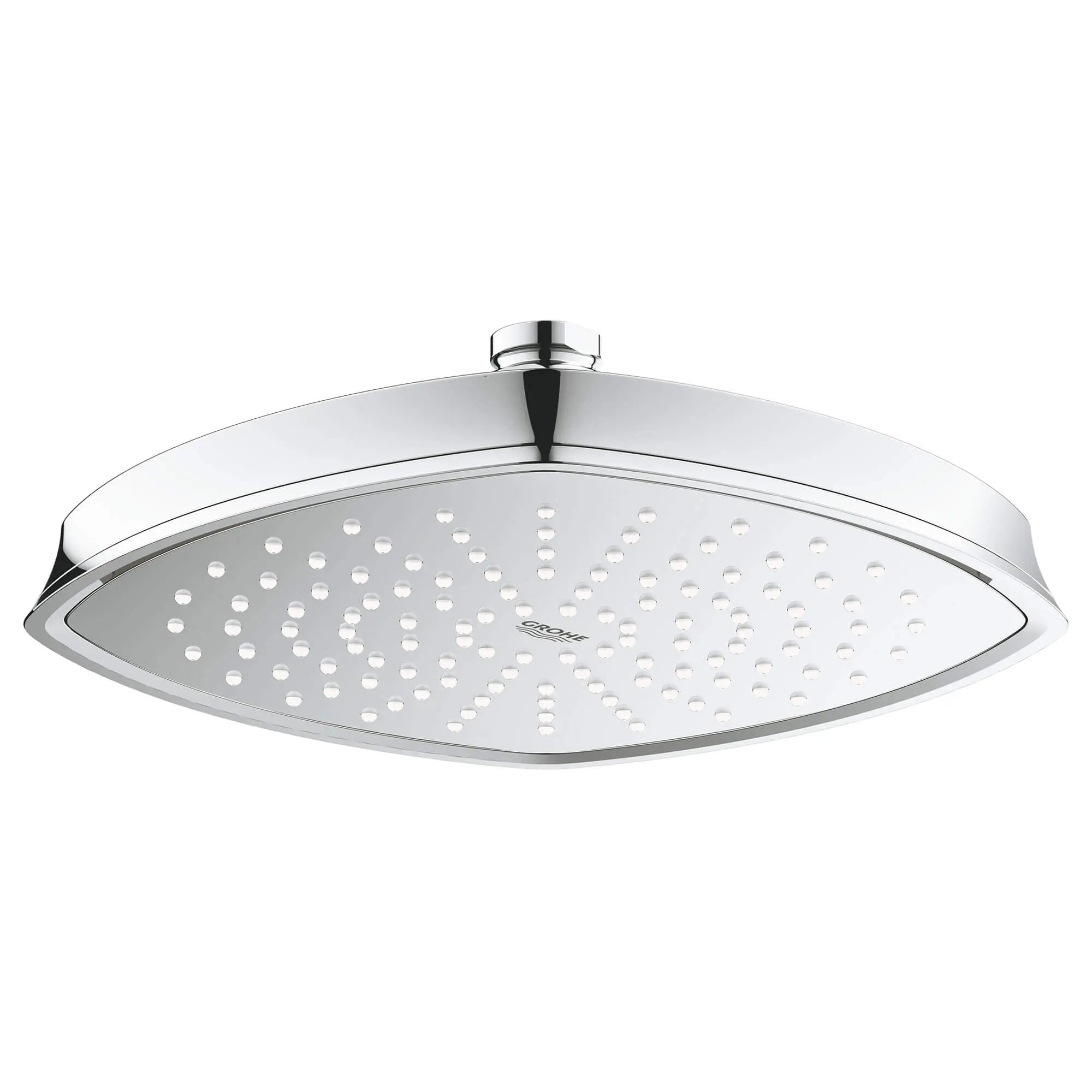 210 Shower Head, 8" - 1 Spray, 1.75 gpm // GROHE STARLIGHT CHROME // 13916_26473000-rainshower-grandera-210-shower-head-1-spray-starlight-chrome_0_CDNwebp.webp