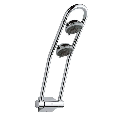 4 In. 3-Spray Shower System With Concealed Fitting - GROHE StarLight Chrome
