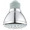 [27068000] 100 Shower Head, 4" - 5 Sprays, 2.5 gpm - GROHE StarLight Chrome