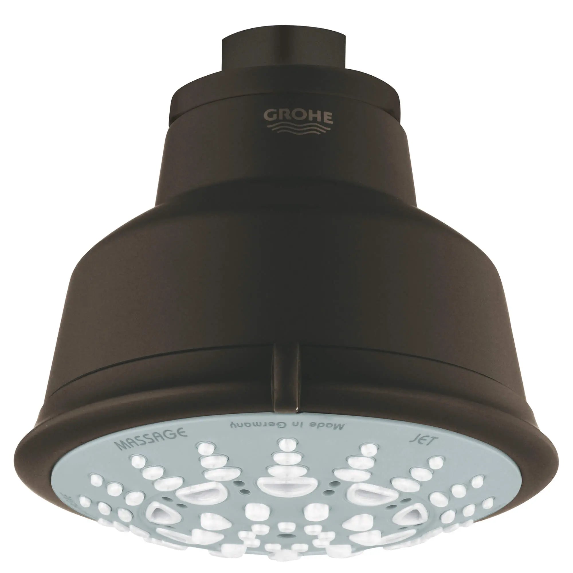 100 Shower Head, 4" - 5 Sprays, 2.5 gpm // OIL RUBBED BRONZE // 14081_27126zb1-relexa-rustic-100-five-shower-head-5-sprays-oil-rubbed-bronze_0_CDNwebp.webp