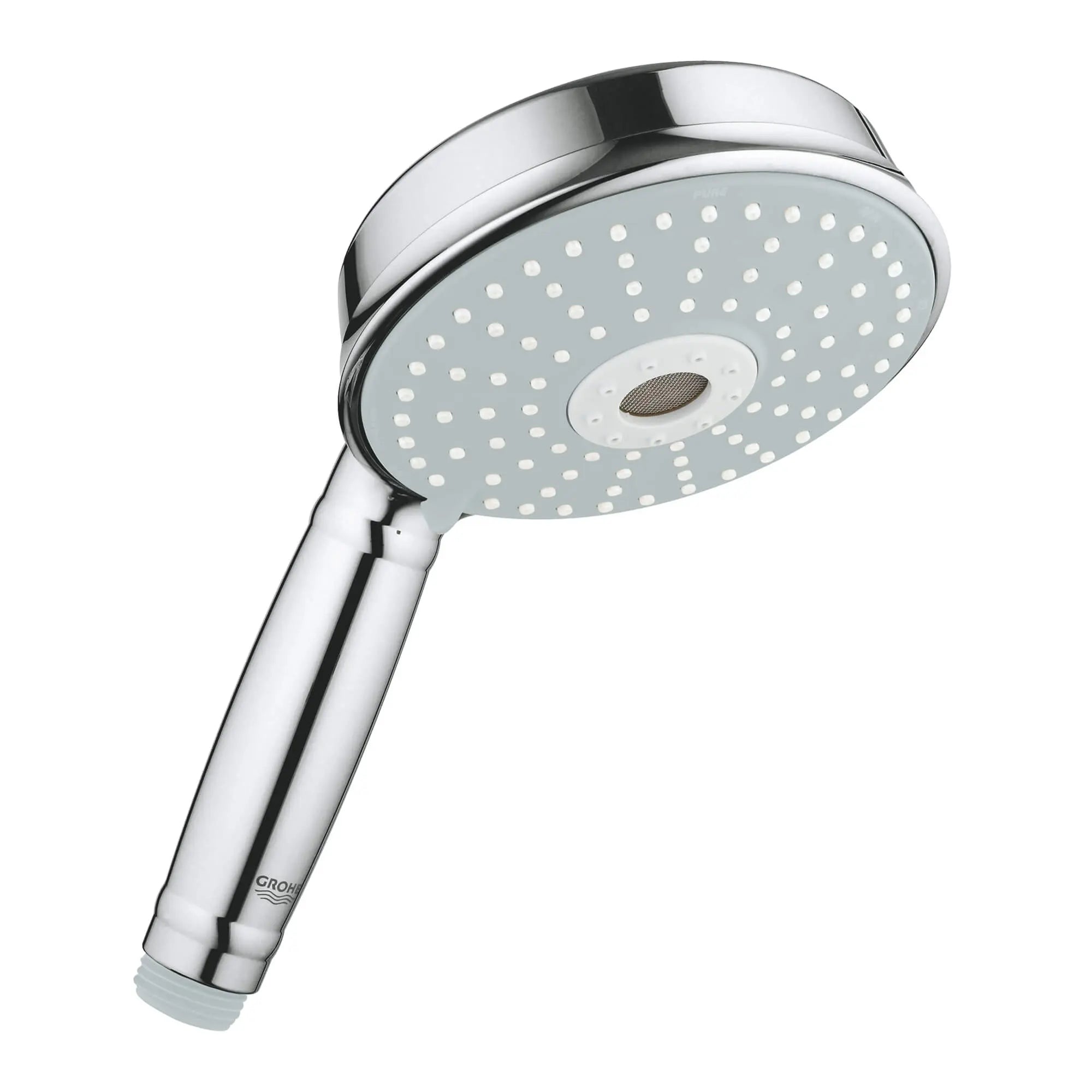 130 Hand Shower - 3 Sprays, 2.5 gpm // GROHE STARLIGHT CHROME // 14082_27129000-rainshower-rustic-130-hand-shower-3-sprays-starlight-chrome_0_CDNwebp.webp