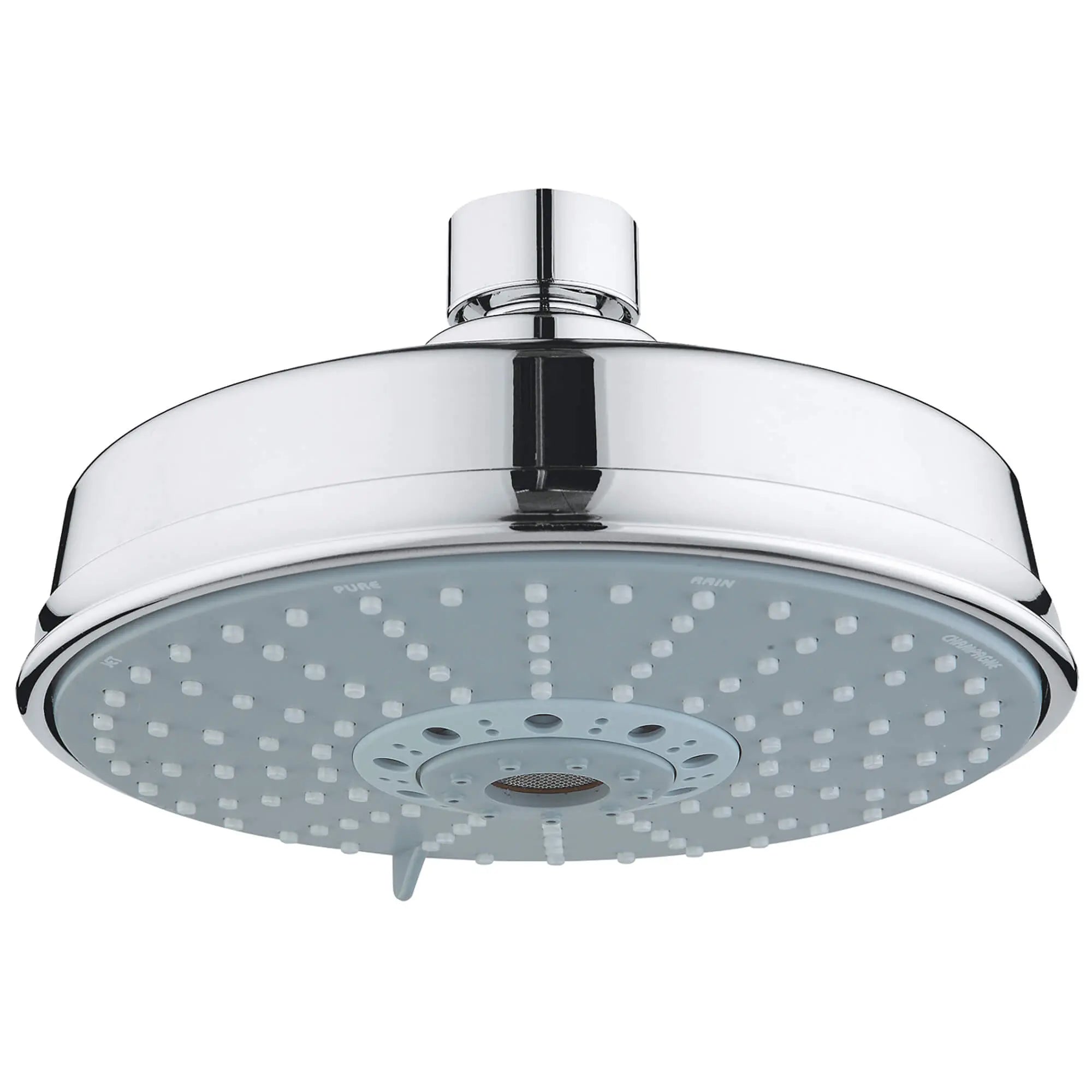 160 Shower Head, 6 ¼” - 4 Sprays, 2.5 gpm // GROHE STARLIGHT CHROME // 14085_27130000-rainshower-rustic-160-shower-head-4-sprays-starlight-chrome_0_CDNwebp.webp