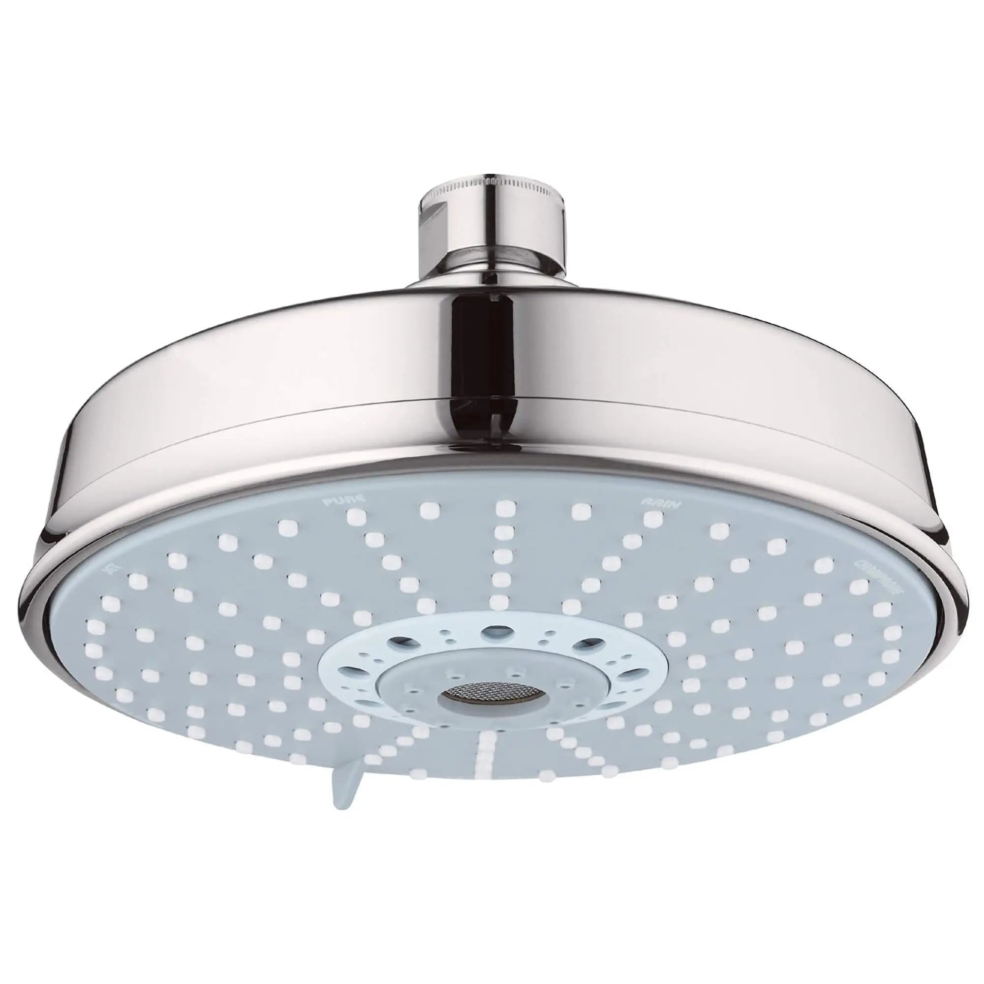 160 Shower Head, 6 ¼” - 4 Sprays, 2.5 gpm // POLISHED NICKEL INFINITYFINISH // 14089_27130BE0-Rainshower_Rustic_160-Shower_Head_4_Sprays_0_CDNwebp.webp