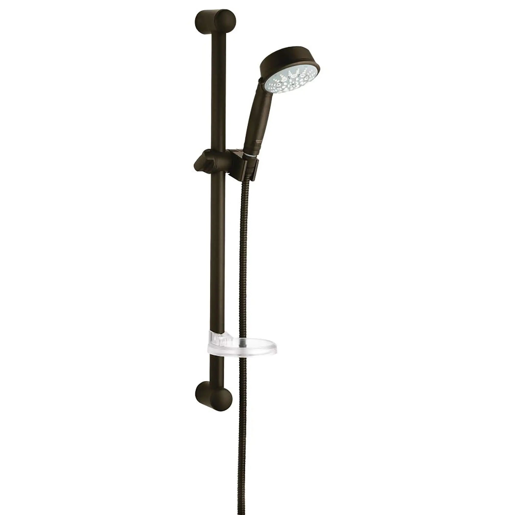 24" Shower Slide Bar Kit - 5 Sprays, 2.5 gpm // OIL RUBBED BRONZE // 14102_27142ZB0-Relexa_Rustic_100-Shower_System_0_CDNwebp.webp
