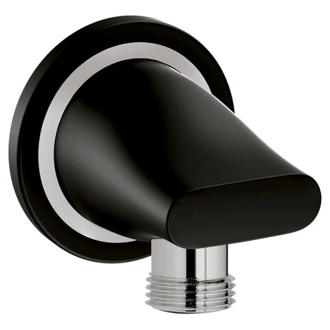 Shower Outlet Elbow - Velvet Black