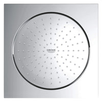 [27285000] 10" Shower Head - 1 Spray, 9.5 L/min (2.5 gpm) - GROHE StarLight Chrome