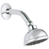 [27291000] 90 Trio Shower Head With Shower Arm, 3-1/2" - 3 Sprays, 2.5 gpm - GROHE StarLight Chrome