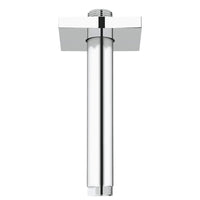 [27486000] 6" Ceiling Shower Arm With Square Flange - GROHE StarLight Chrome