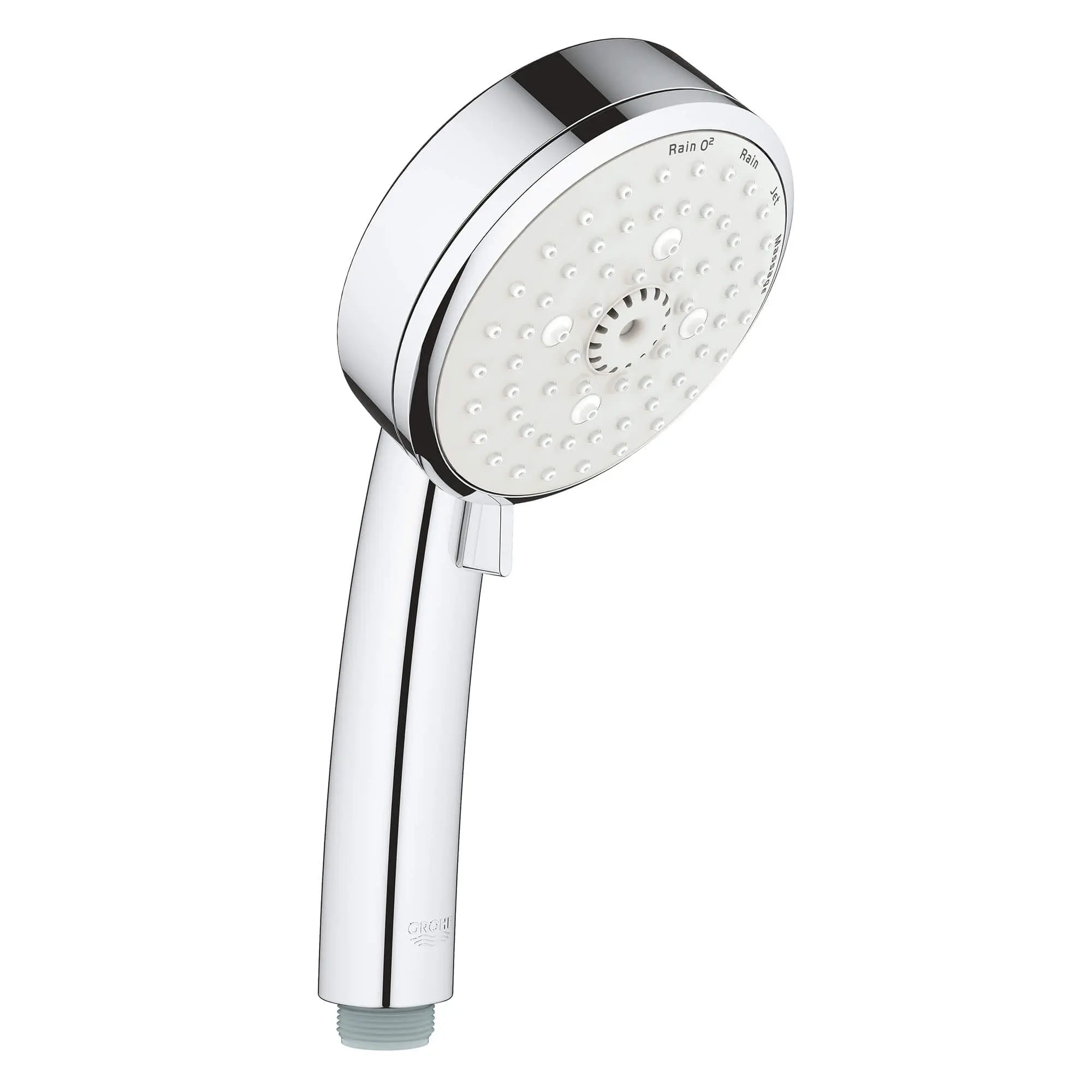 100 Hand Shower - 4 Sprays, 2.5 GPM (9.5 L/min) // GROHE STARLIGHT CHROME // 14225_27575002-new-tempesta-cosmopolitan-100-hand-shower-4-sprays-starlight-chrome_0_CDNwebp.webp