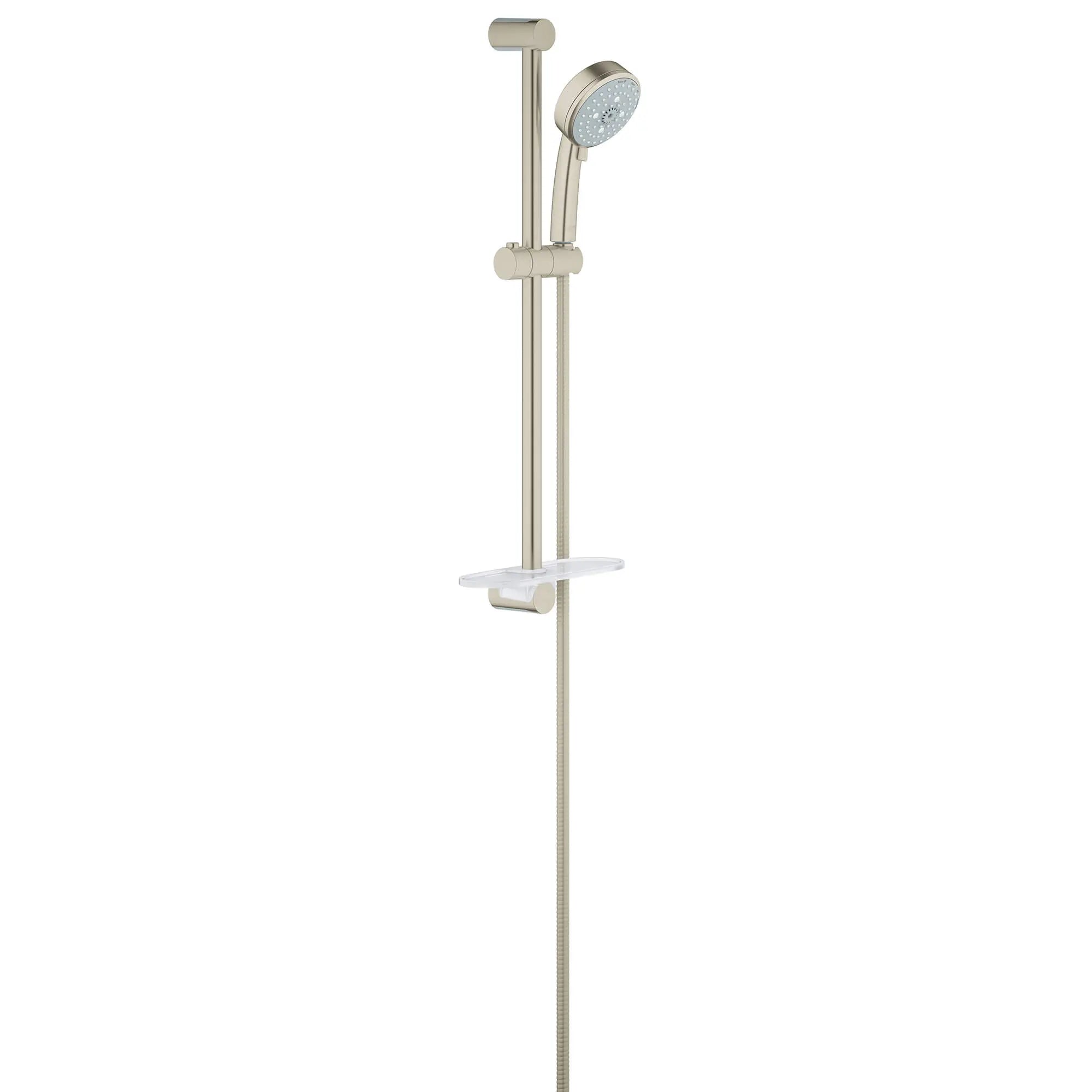 24" Shower Slide Bar Kit - 4 Sprays, 2.5 gpm // BRUSHED NICKEL INFINITYFINISH // 14232_27577en1-new-tempesta-cosmopolitan-100-shower-rail-set-4-sprays-brushed-nickel-infinityfinish_0_CDNwebp.webp