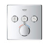 [29142000] Triple Function Thermostatic Valve Trim - GROHE StarLight Chrome