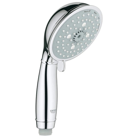 100 Hand Shower - 4 Sprays, 2.5 gpm - GROHE StarLight Chrome