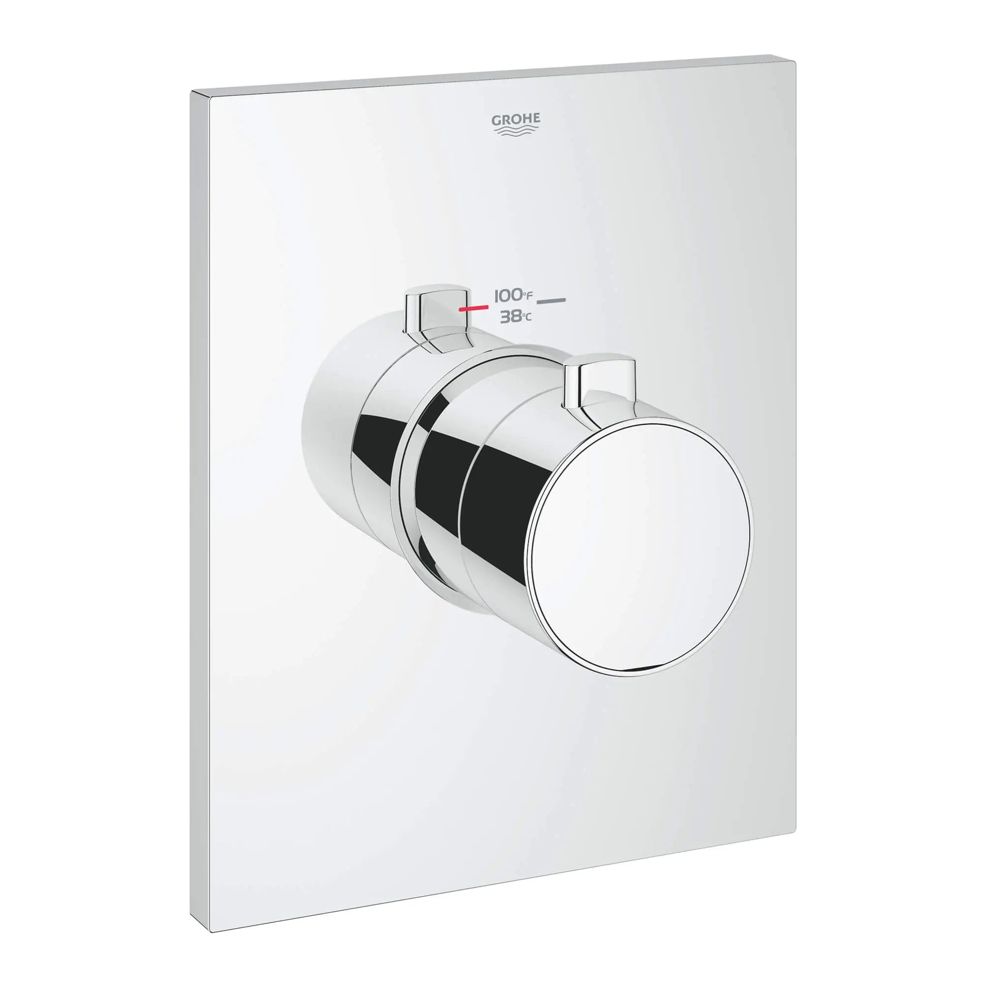 Thermostatic Valve Trim // GROHE STARLIGHT CHROME // 14259_27620000-grohtherm-f-thermostatic-trim-with-temperature-control-module-starlight-chrome_0_CDNwebp.webp