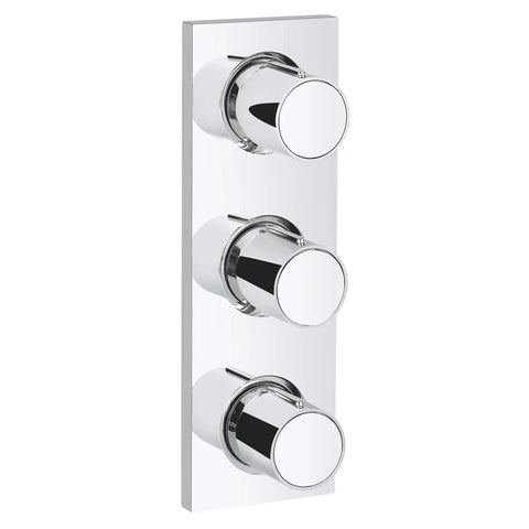 Triple Volume Control Trim - GROHE StarLight Chrome