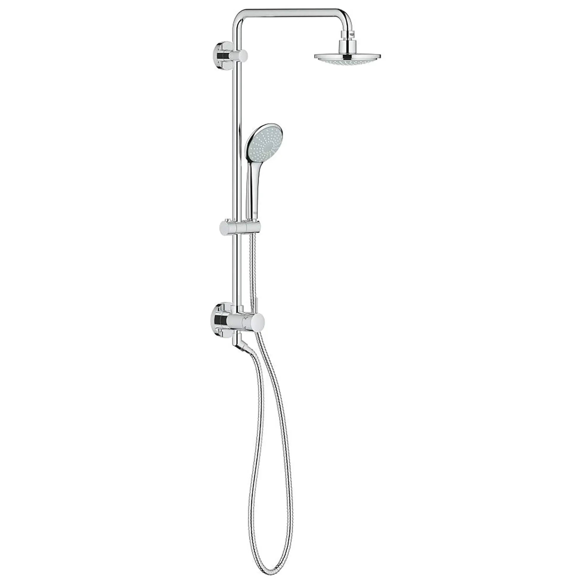 160 Shower System, 2.5 gpm // GROHE STARLIGHT CHROME // 14332_27867000-Retro-fit_160-Shower_System_0_CDNwebp.webp