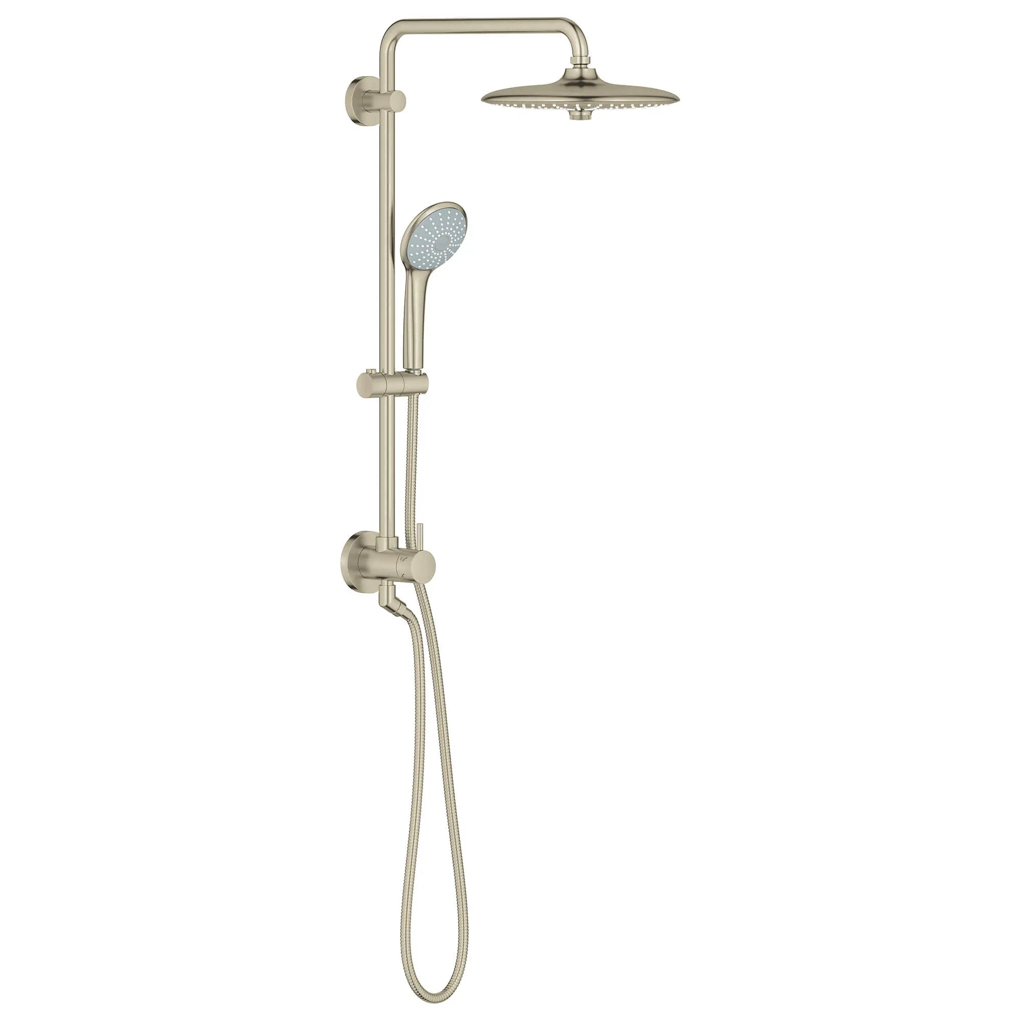 25" Euphoria Shower System, 9.5 L/min (2.5 gpm) // BRUSHED NICKEL INFINITYFINISH // 14335_27867en1-retrofit-system-260-shower-system-brushed-nickel-infinityfinish_0_CDNwebp.webp