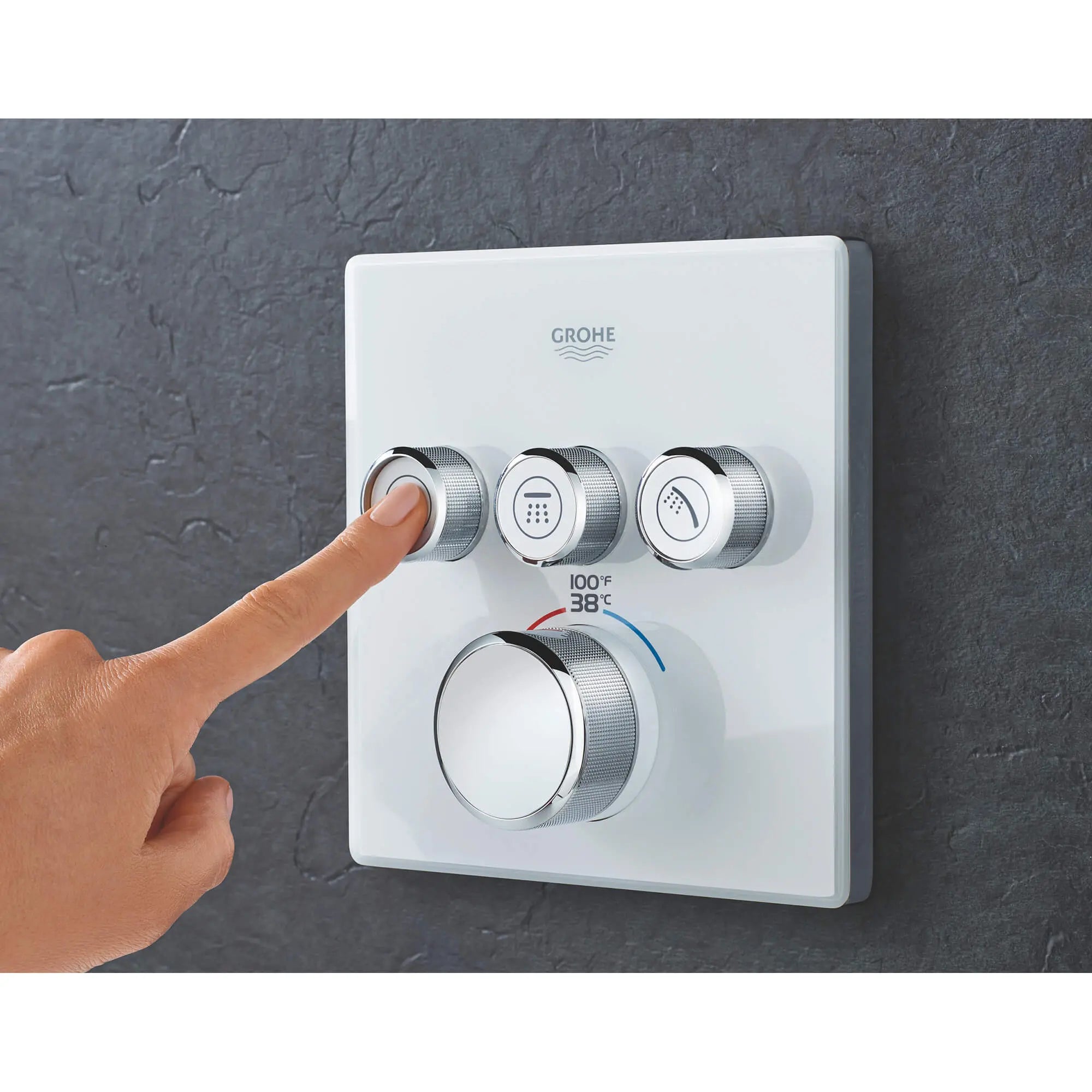 Triple Function Thermostatic Valve Trim // MOON WHITE // 1437_29165ls0-triple-function-thermostatic-trim-with-control-module-enviro-1_0_CDNwebp.webp