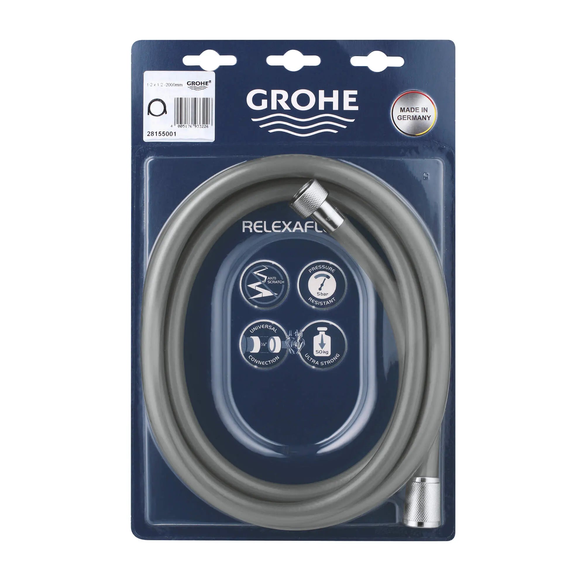 79" Shower Hose // GROHE STARLIGHT CHROME // 14402_28155001-relexaflex-79-inch-hose-starlight-chrome_0_CDNwebp.webp
