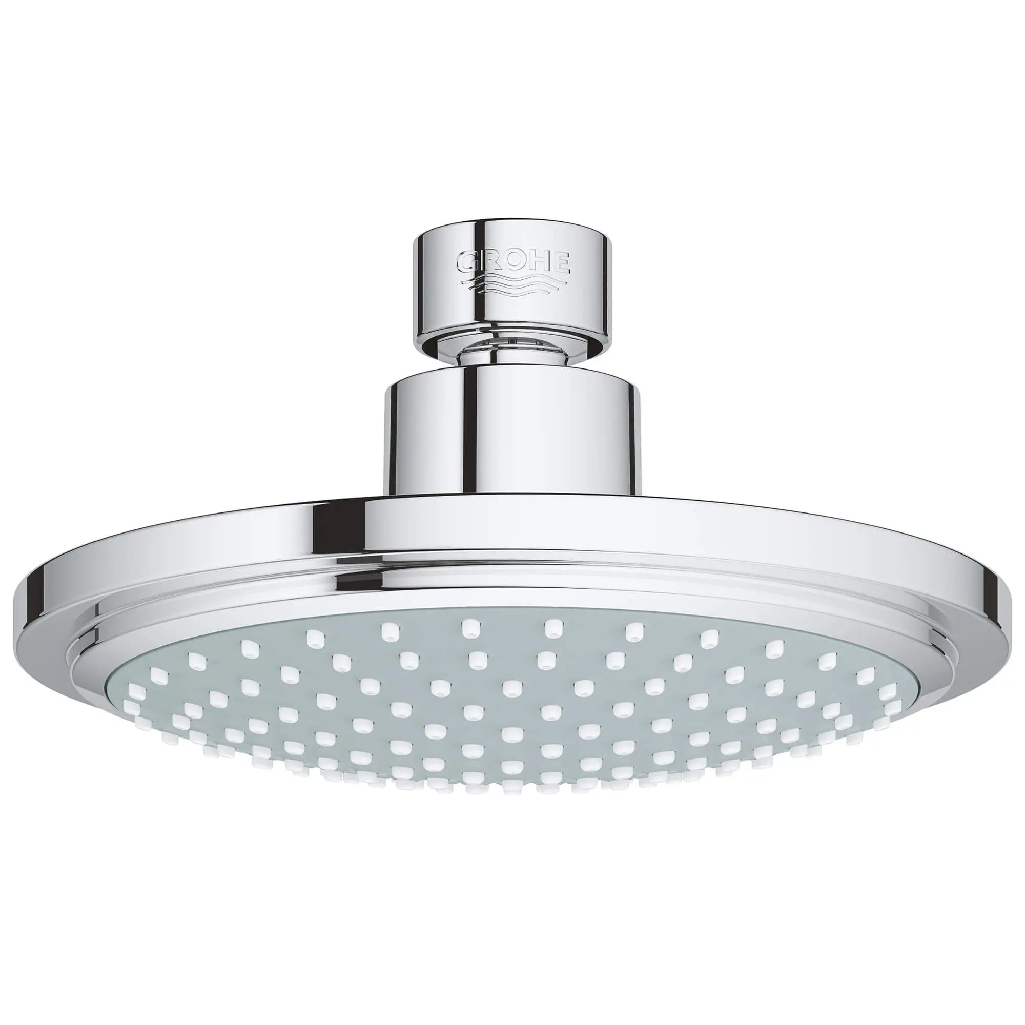 160 Shower Head, 6-1/4" - 1 Spray, 2.5 GPM (9.5 L/min) // GROHE STARLIGHT CHROME // 14429_28233000-euphoria-cosmopolitan-160-shower-head-1-spray-starlight-chrome_0_CDNwebp.webp