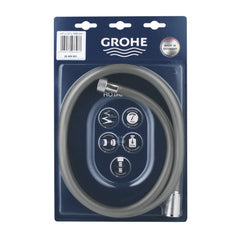 [28409001] 59" Twist-Free Shower Hose - GROHE StarLight Chrome