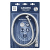 [28417000] 59" Metal Longlife Twist-Free Shower Hose - GROHE StarLight Chrome