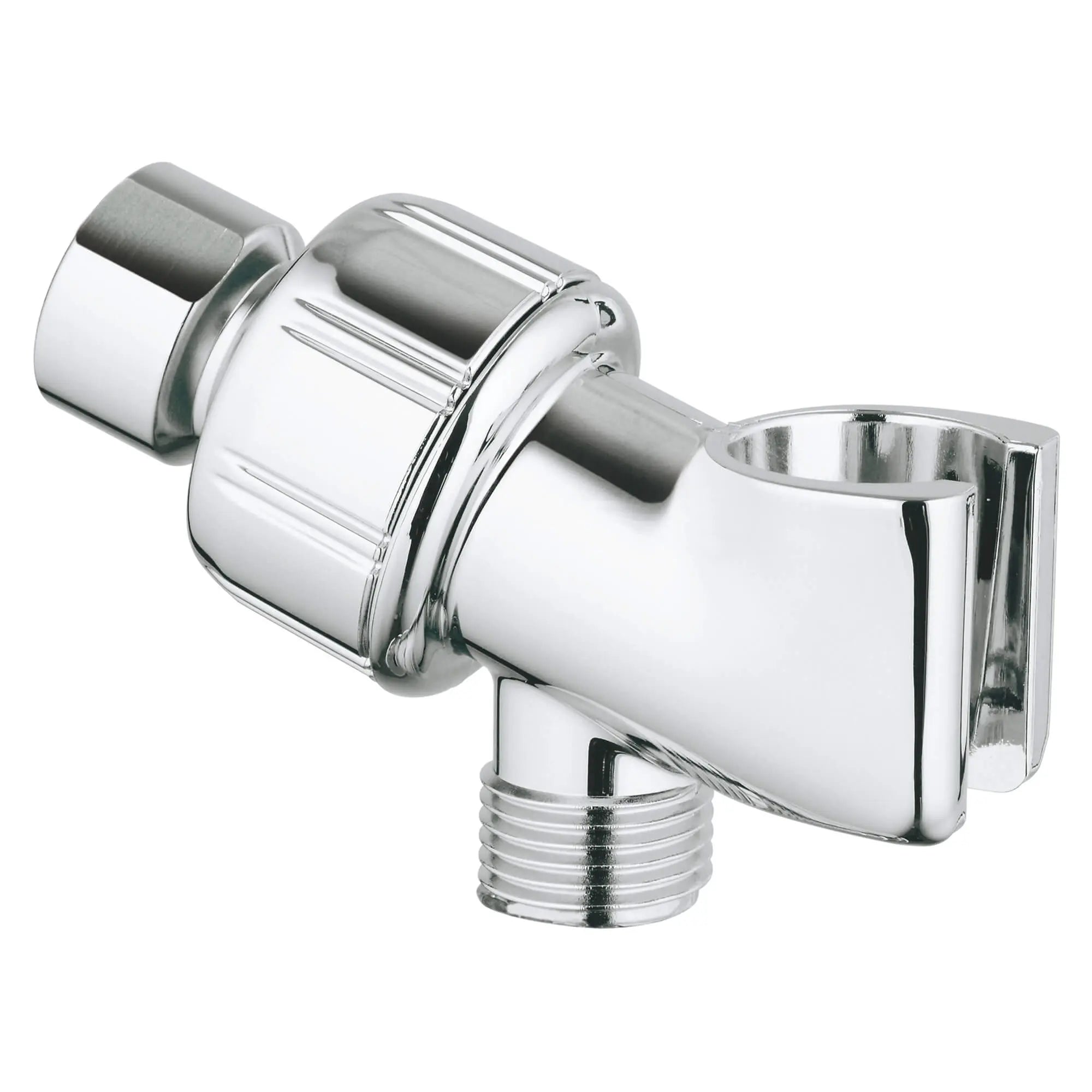Adjustable Shower Arm Mount for Hand Shower // GROHE STARLIGHT CHROME // 14508_28418000-handshower-holder-starlight-chrome_0_CDNwebp.webp
