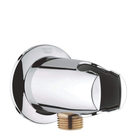 Wall Union With Hand Shower Holder - GROHE StarLight Chrome