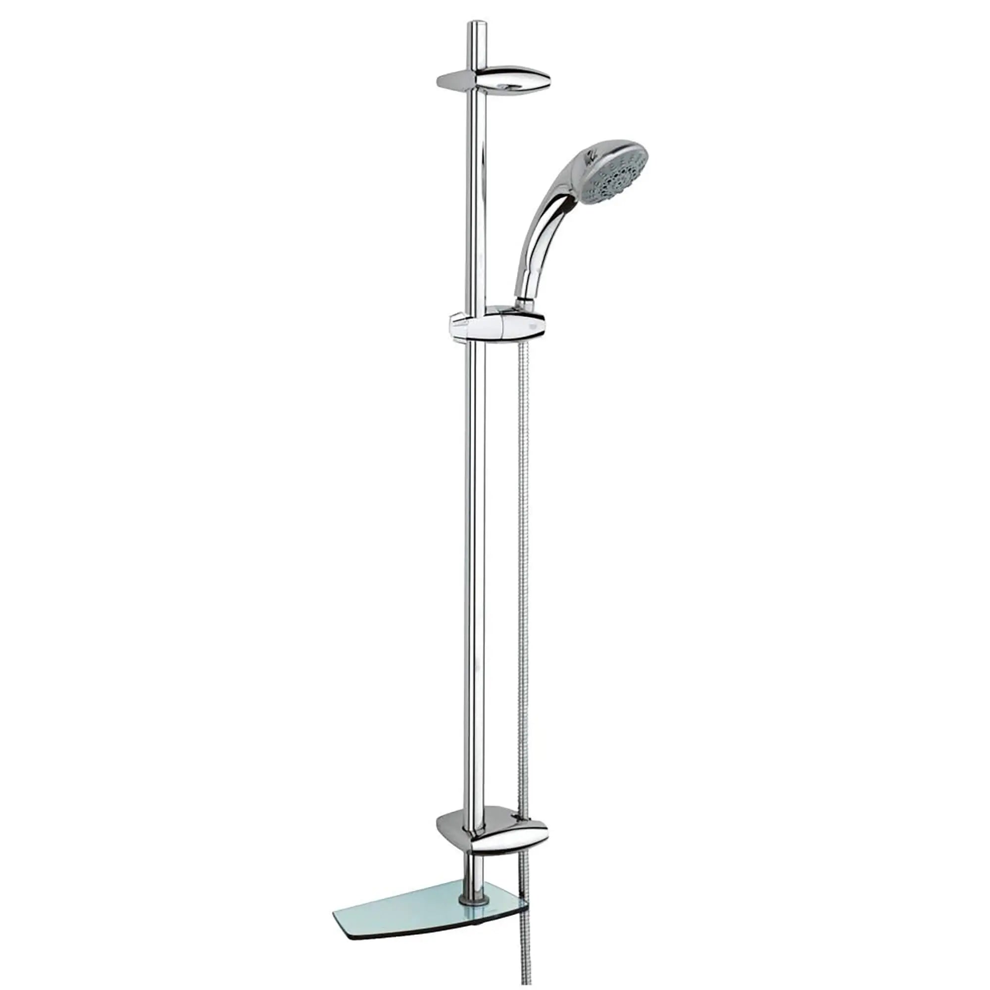Five 36" Shower Slide Bar Kit - 5 Sprays, 2.5 gpm // GROHE STARLIGHT CHROME // 14598_28574000-Movario_100-Shower_System_0_CDNwebp.webp