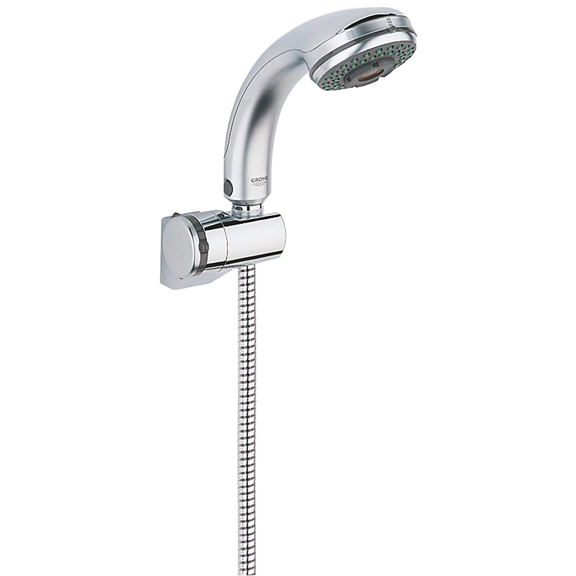Adjustable Wall Mount Hand Shower Holder // GROHE STARLIGHT CHROME // 14620_28623000-relexa-wall-hand-shower-holder-starlight-chrome-9_0_CDNwebp.webp