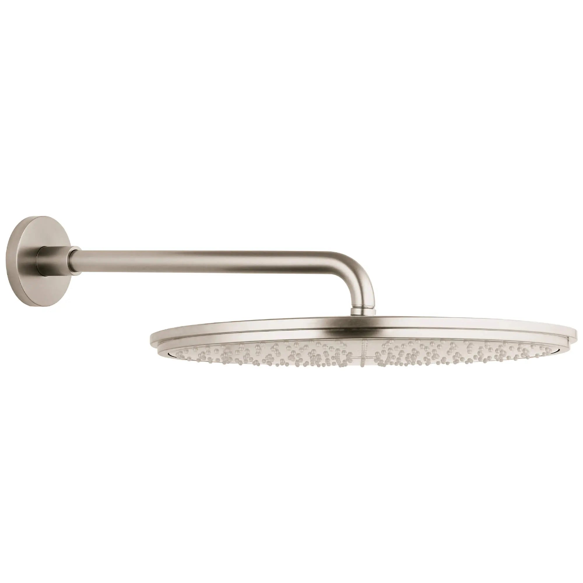 400 Jumbo Shower Head, 16" - 1 Spray, 2.5 gpm // BRUSHED NICKEL INFINITYFINISH // 14662_28783en0-rainshower-cosmopolitan-400-shower-head-1-spray-brushed-nickel-infinityfinish-2_0_CDNwebp.webp