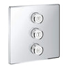 [29127000] Triple Volume Control Trim - GROHE StarLight Chrome