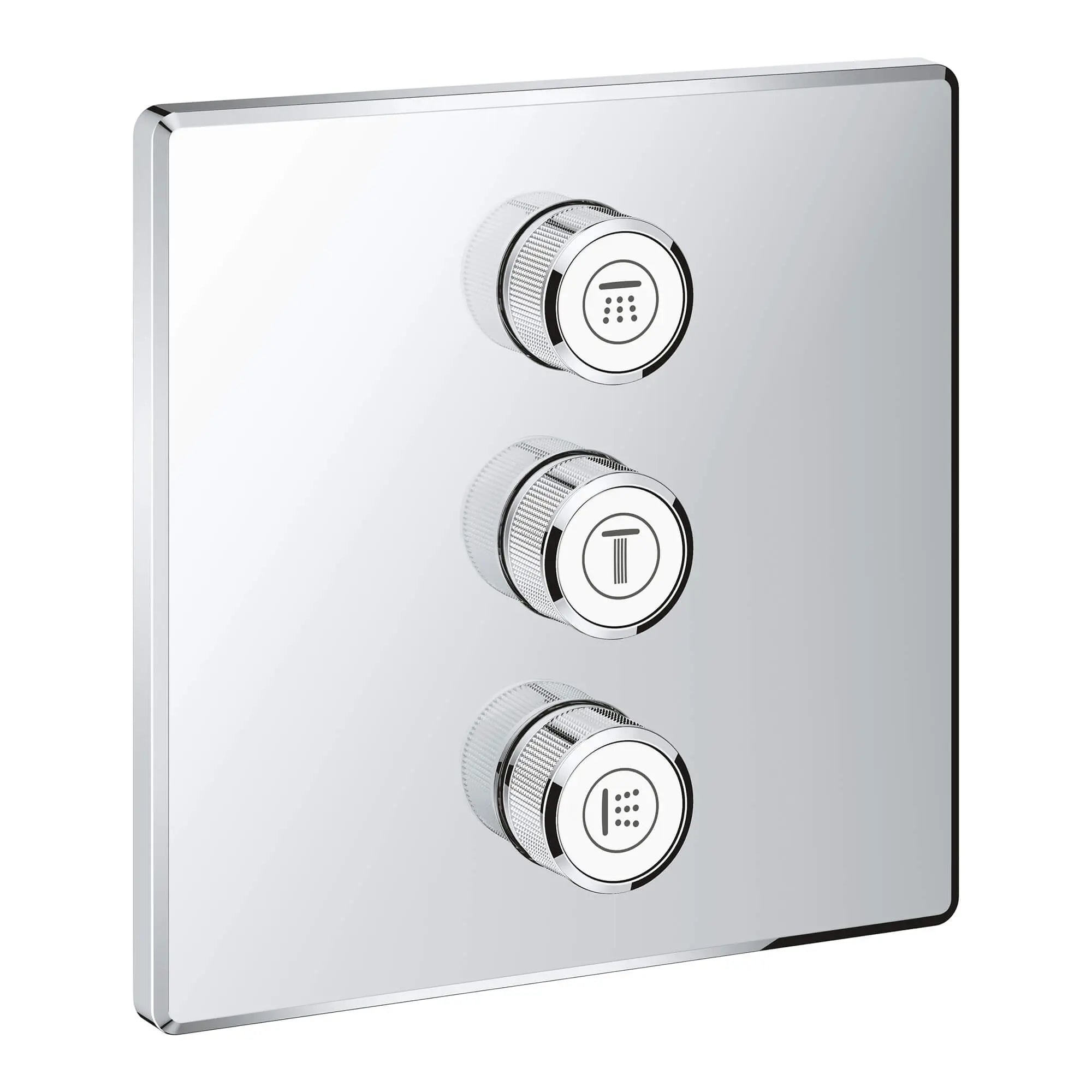 Triple Volume Control Trim // GROHE STARLIGHT CHROME // 14737_29127000-grohtherm-smartcontrol-triple-volume-control-trim-starlight-chrome_0_CDNwebp.webp