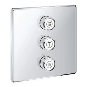 [29127000] Triple Volume Control Trim - GROHE StarLight Chrome