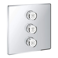 [29127000] Triple Volume Control Trim - GROHE StarLight Chrome