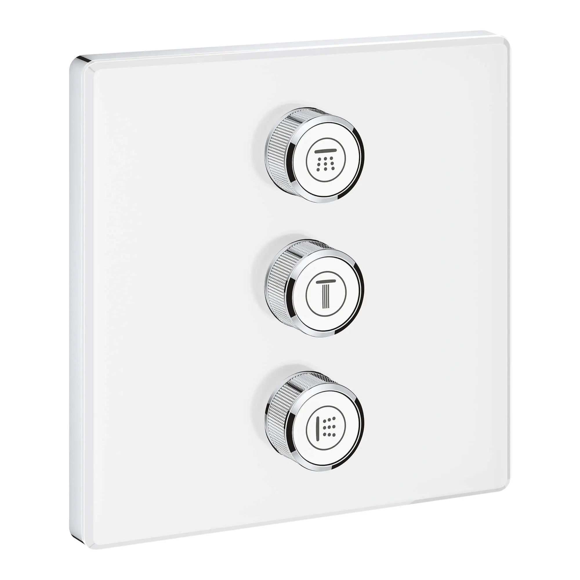 Triple Volume Control Trim // MOON WHITE // 14761_29158ls0-grohtherm-smartcontrol-triple-volume-control-trim-moon-white_0_CDNwebp.webp