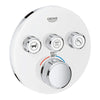 [29161LS0] Triple Function Thermostatic Valve Trim - Moon White
