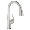 [30205DC0] Single-Handle Pull Down Kitchen Faucet Triple Spray 1.75 GPM with Touch Technology - SuperSteel InfinityFinish