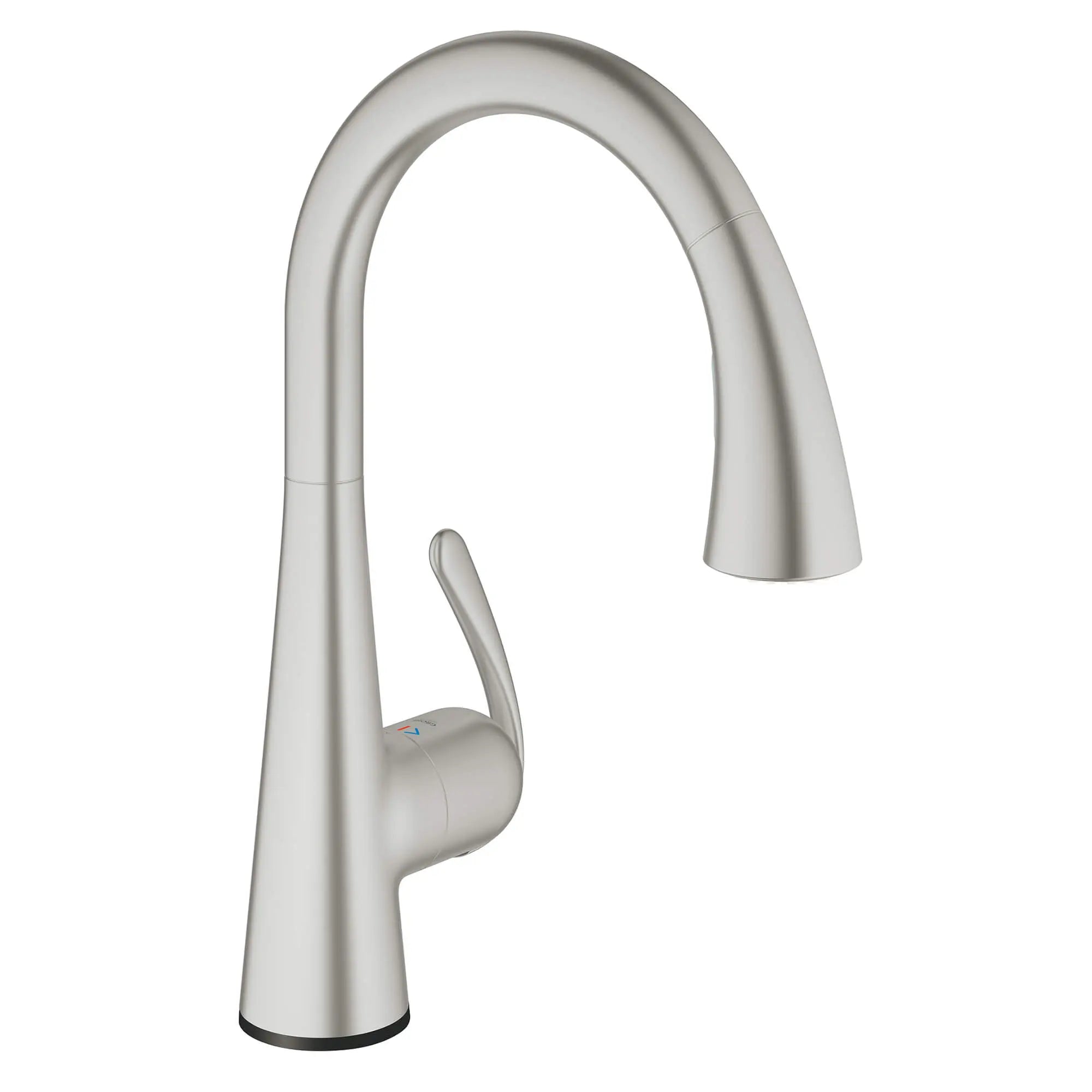 Single-Handle Pull Down Kitchen Faucet Triple Spray 1.75 GPM with Touch Technology // SUPERSTEEL INFINITYFINISH // 14868_30205dc0-ladylux3-cafe-touch-single-handle-kitchen-faucet-supersteel-infinityfinish_0_CDNwebp.webp