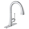 [30210001] Single-Handle Pull Down Kitchen Faucet Dual Spray 1.75 GPM - GROHE StarLight Chrome