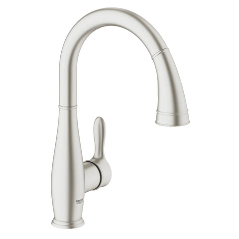 Single-Handle Pull Down Kitchen Faucet Dual Spray 6.6 L/min (1.75 gpm) - SuperSteel InfinityFinish