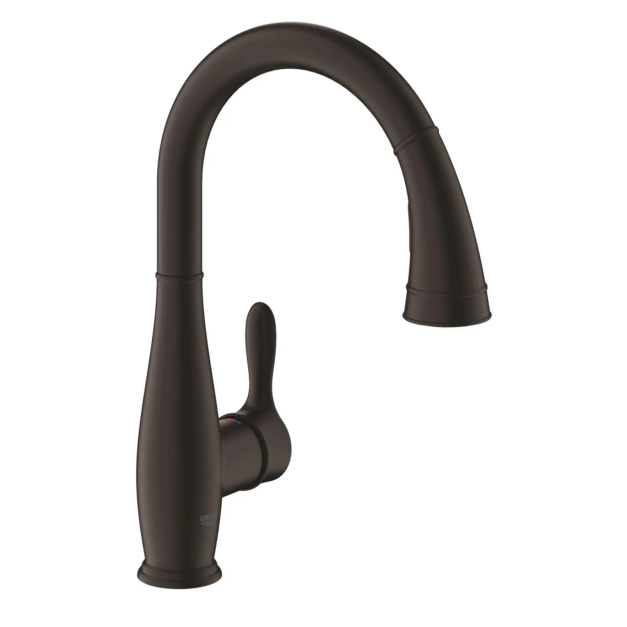 Single-Handle Pull Down Kitchen Faucet Dual Spray 6.6 L/min (1.75 gpm) // ANTIQUE BRONZE // 14888_30213zc1-parkfield-single-handle-kitchen-faucet-antique-bronze_0_CDNwebp.webp