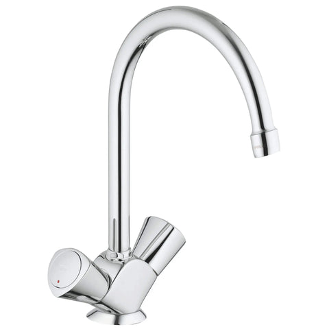 2-Handle Bar Faucet 1.75 GPM - GROHE StarLight Chrome