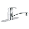 [31133001] Single-Handle Kitchen Faucet 1.75 GPM with Swivel Spout - GROHE StarLight Chrome