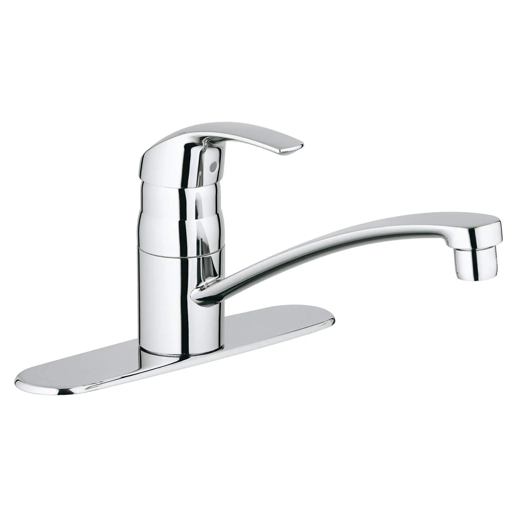 Single-Handle Kitchen Faucet 1.75 GPM with Swivel Spout // GROHE STARLIGHT CHROME // 14994_31133001-Eurosmart-Single-Handle_Kitchen_Faucet_0_CDNwebp.webp