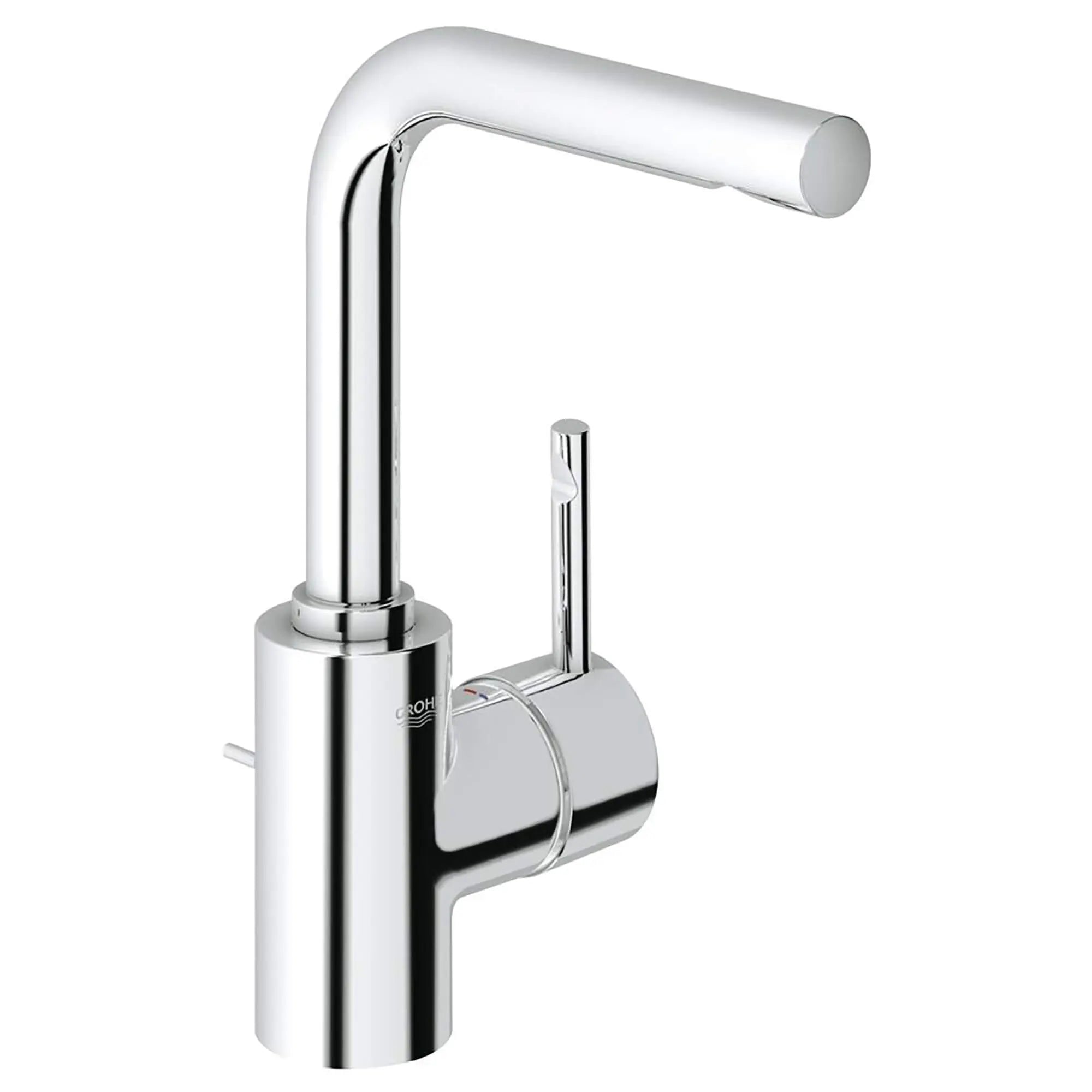 Highspout,Flex Hoses,Pop-Up, USA // GROHE STARLIGHT CHROME // 15081_32137000-Essence-Single-Handle_Bathroom_Faucet_L-size_0_CDNwebp.webp