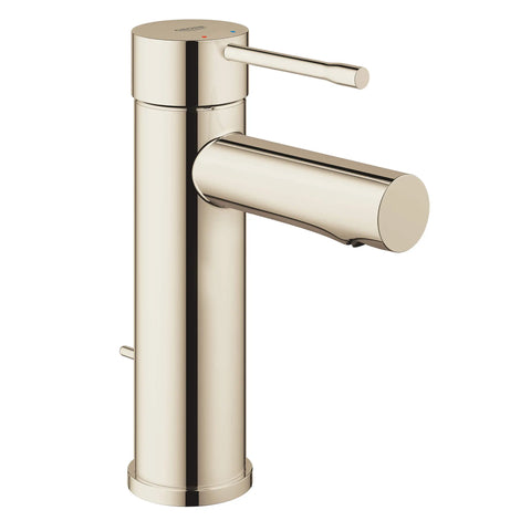 Single Hole Single-Handle S-Size Bathroom Faucet, 1.2 GPM (4.5 L/min) - Polished Nickel InfinityFinish