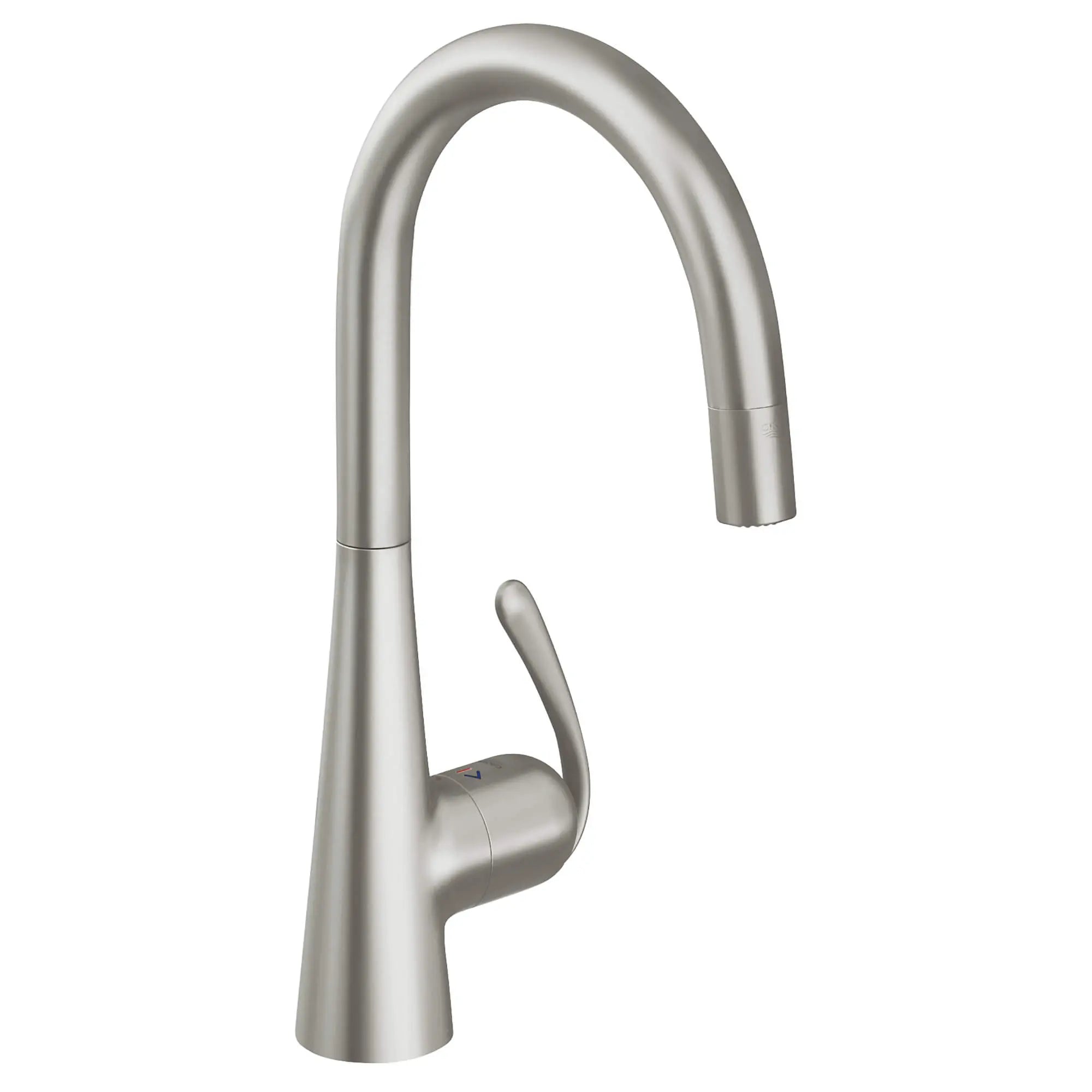 Single-Handle Pull Down Kitchen Faucet Dual Spray 6.6 L/min (1.75 gpm) // SUPERSTEEL INFINITYFINISH // 15120_32226dc0-ladylux3-pro-single-handle-kitchen-faucet-supersteel-infinityfinish_0_CDNwebp.webp