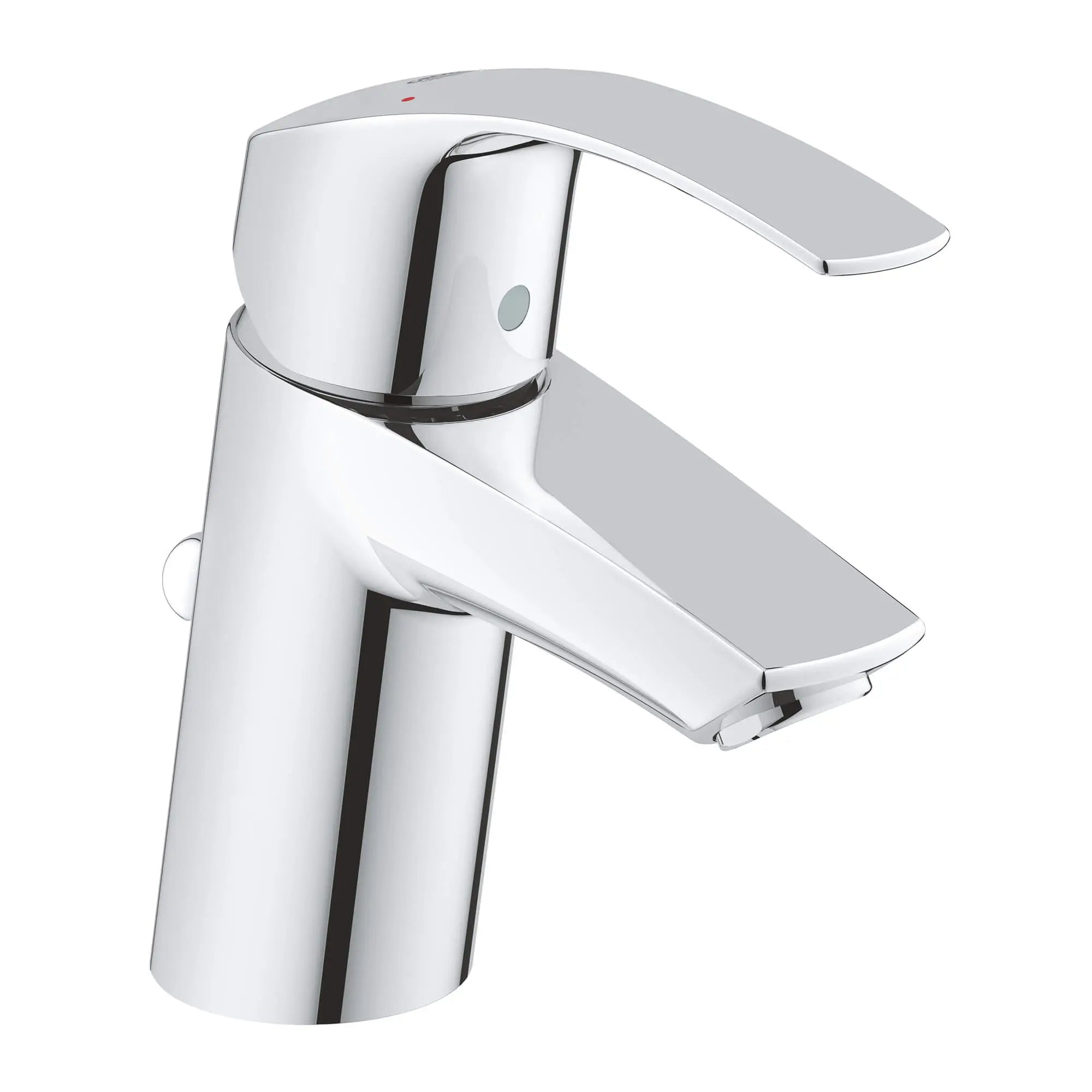 Single Hole Single-Handle S-Size Bathroom Faucet 1.2 GPM // GROHE STARLIGHT CHROME // 15195_3264200a-eurosmart-single-handle-bathroom-faucet-s-size-starlight-chrome_0_CDNwebp.webp