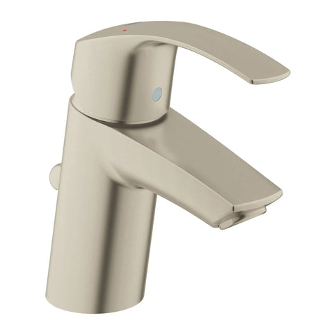 Single Hole Single-Handle S-Size Bathroom Faucet 4.5 L/min (1.2 gpm) - Brushed Nickel InfinityFinish